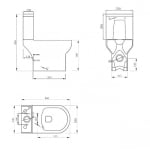 ИНТЕР КЕРАМИК МОНОБЛОК ЗАДНО ДЕМИ 6582P COMPACT