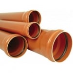 PVC ОРАНЖЕВО ТРЪБА 160/4.0-5 М SN4