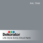 МЕГАХИМ ДЕКОРАТОР ЕКСТРА АЛКИДНА 18 Л RAL7046 СИВ