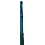 ОГРАДЕН КОЛ С ПЛАНКА 2D 60/40/2 ММ h105 СМ RAL 6005 ЗЕЛЕН